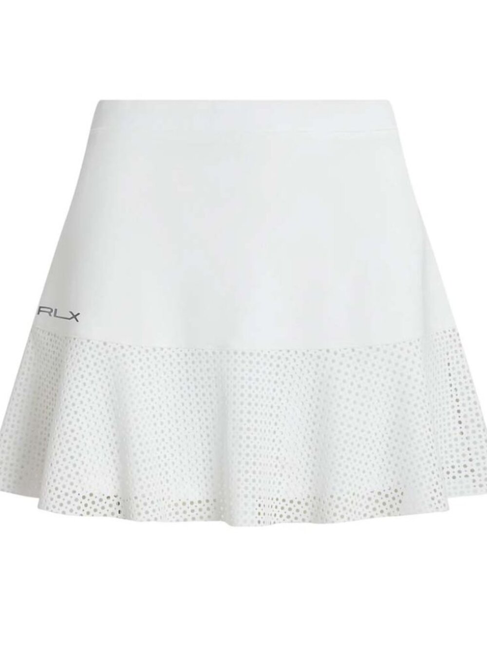 NWT RLX Ralph Lauren Women's 4-Way Stretch Eyelet Flare Skort XS